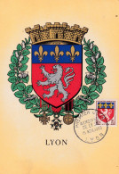 MAXIMA FRANCI A  1958 LYON   LION - Félins