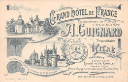 35-VITRE GRAND HOTEL DE France-N°C4072-E/0153 - Sonstige & Ohne Zuordnung