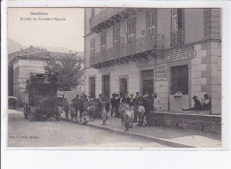 SARTENE: Arrivée Du Courrier D'ajaccio (autobus)- Très Bon état - Sartene