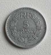 Pièce De 5 Francs De 1948 En Aluminium - 5 Francs