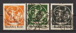 MiNr. 136, 137, 138 Gestempelt - Used Stamps