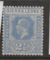 Sierra Leone  1921  SG  135   2.1/2  Mounted Mint - Sierra Leona (...-1960)