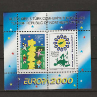 2000 MNH Turkish Cyprus, Mi Block 19 Postfris** - Unused Stamps