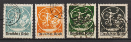 MiNr. 134, 136, 137, 138  Gestempelt - Used Stamps