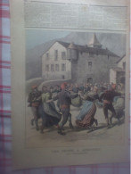 Le Petit Journal 20 Reine Anglrterre En France à Grasse Fêtes à Andore Farandole Chant Les Pommiers Desforges De Vassens - Revues Anciennes - Avant 1900