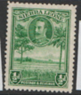 Sierra Leone  1933  SG  155   1/2  Mounted Mint - Sierra Leone (...-1960)