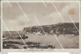 Bg167 Cartolina S.teresa Di Gallura Il Porto 1935 Provincia Di Sassari - Sassari