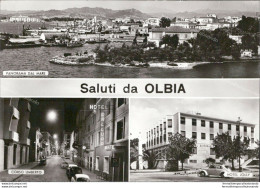 Ai20 Cartolina Saluti Da Olbia 3 Vedutine Provincia Di Sassari - Sassari