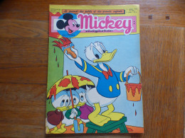 JOURNAL MICKEY BELGE  N° 340 Du  11/04/1957  COVER DONALD + LA FLECHE NOIRE - Journal De Mickey