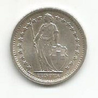 SWITZERLAND 1/2 FRANC 1967 B SILVER - 1/2 Franken