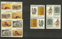 CANADA Nº 561 AL 564 DOS SERIES - Neufs