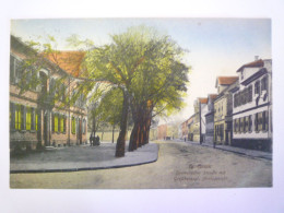 2024 - 1680  GROSS-GERAU  :  Darmstädter-Strasse Mit Grossherzogl. Amtgericht   1918  XXX - Gross-Gerau