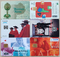 Argentina. 6 Cards - Argentinië