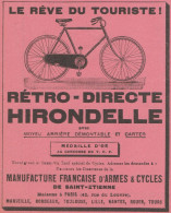 Rétro-Directe HIRONDELLE - Pubblicità D'epoca - 1908 Old Advertising - Pubblicitari