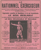 Le Rationnel Exerciseur -  Pubblicità D'epoca - 1910 Old Advertising - Werbung