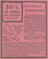 Bottine Parisienne HERBER -  Pubblicità D'epoca - 1910 Old Advertising - Pubblicitari