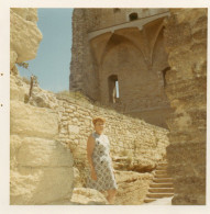 PHOTO ORIGINALE AL 2 - FORMAT 8.8 X 8.8 - VAUCLUSE - CHATEAUNEUF DU PAPE - 1970 - Lieux