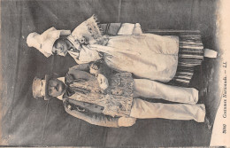 76-NORMANDIE FOLKLORE COSTUMES-N°T5099-D/0333 - Sonstige & Ohne Zuordnung