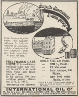 Huile Pour Auto IOCO - Pubblicità D'epoca - 1926 Old Advertising - Pubblicitari