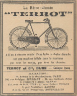 La Rétro-Directe TERROT - Pubblicità D'epoca - 1907 Old Advertising - Advertising