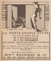 Porte-Souple POYER - Pubblicità D'epoca - 1931 Old Advertising - Publicités