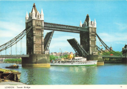 ROYAUME-UNI - London - Tower Bridge - Vue Sur Le Pont - Bateaux - Animé  - Carte Postale - Sonstige & Ohne Zuordnung