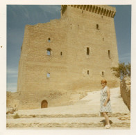 PHOTO ORIGINALE AL 2 - FORMAT 8.8 X 8.8 - VAUCLUSE - CHATEAUNEUF DU PAPE - 1970 - Lieux