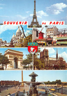 75-PARIS MULTIVUES-N°C4079-B/0045 - Sonstige & Ohne Zuordnung