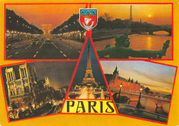 75-PARIS MULTIVUES-N°C4079-B/0035 - Sonstige & Ohne Zuordnung