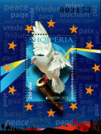 Albania Stamps 2023. Europa CEPT: Peace. Dove, Bird. Block MNH - Albanie