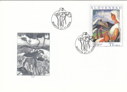 FDC SLOVAKIA 594 - Modern