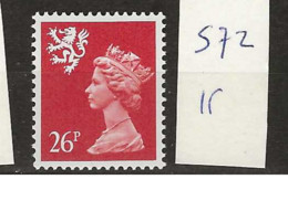 1987 MNH Scotland, SG S72 Perf  15x14 - Scozia