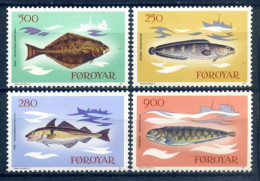 Faroe Is. 1983 Feroe / Fish Fishes MNH Poisson Fische Peces / Hz23  38-46 - Fishes