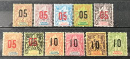 Lot De 11 Timbres Neufs* Saint Pierre Et Miquelon 1912 - Neufs