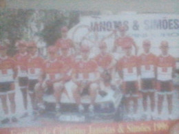 CYCLISME 1996   : PETITE CARTE JANOTAS E SIMOES - Radsport