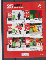 Año 2024 Aniv. 25 De Abril - Blocks & Kleinbögen