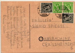 Alliierte Besetzung 19 Az, 16 PLF X Auf Postkarte Gepr. Hettler #BC994 - Otros & Sin Clasificación