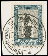 Danzig, 1929, 219 B, Briefstück - Used