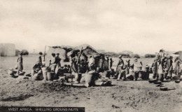 West African Shelling Ground Nuts Antique Postcard - Zonder Classificatie