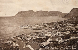 Kalk Bay From High Level Road South Africa WW1 Antique Postcard - Unclassified