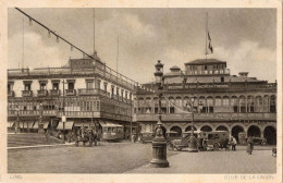 Lima Club De La Union Plaza De Armas Peru Old Postcard - Perù