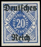 Deutsches Reich, 1920, 55 Y U, Postfrisch - Officials