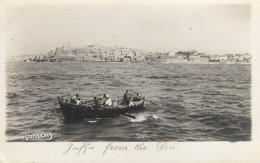 Jaffa From The Sea Beagles Jerusalem Antique Rare Postcard - Israele