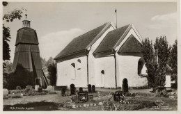 Hjartlanda Kyrka Church Savsjo Sweden Real Photo Postcard - Zweden