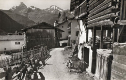 Wiesen Albula Tinzenhorn Piz Michel Switzerland RPC Postcard - Sonstige & Ohne Zuordnung