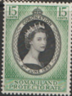 Somaliland Protectorate  1953 SG  136  Coronation  Mounted Mint - Somaliland (Protectoraat ...-1959)