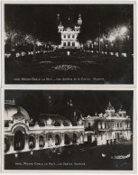 Pf. MONTE-CARLO LA NUIT. 2 Cartes 1402 & 1403 - Monte-Carlo