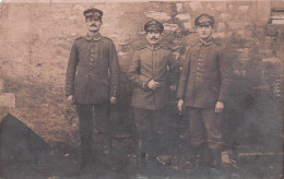 CARTE PHOTO SOLDATS ALLEMANDS DEUTSCHEN SOLDATEN GUERRE 14/18 WW1 J4 - Guerre 1914-18