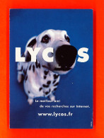 Animaux-96PH5 Un Chien Dalmation, Pub Pour LYCOS, BE - Chiens