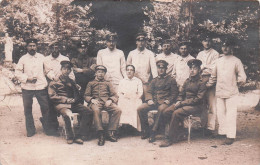 CARTE PHOTO SOLDATS ALLEMANDS DEUTSCHEN SOLDATEN GUERRE 14/18 WW1 J6 - War 1914-18